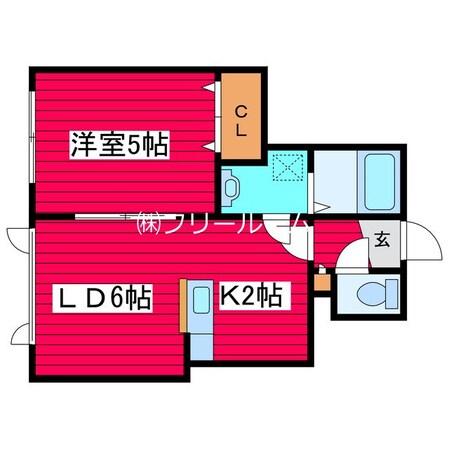 クレインコートIIの物件間取画像